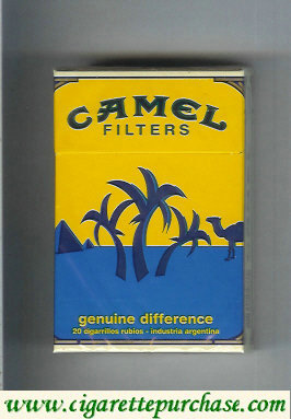 Camel Genuine Difference Filters cigarettes hard box